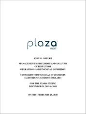 Plaza Retail REIT