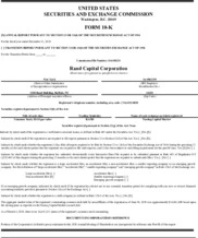 Rand Capital Corporation