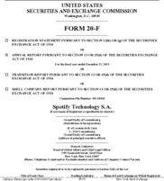 Spotify Technology S.A.