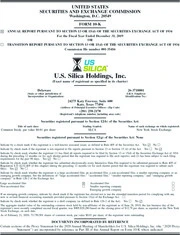 U.S. Silica Holdings, Inc.