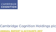 Cambridge Cognition Holdings Plc
