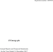 i3 Energy Plc