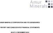 Amur Minerals Corporation