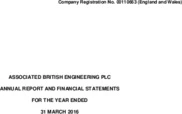 Associated British Engineering plc
